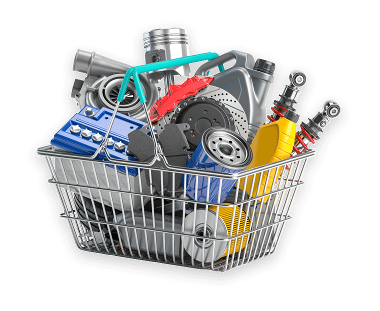 Shopping cart auto parts order
