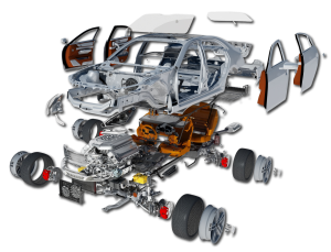 Automotive spare parts collection