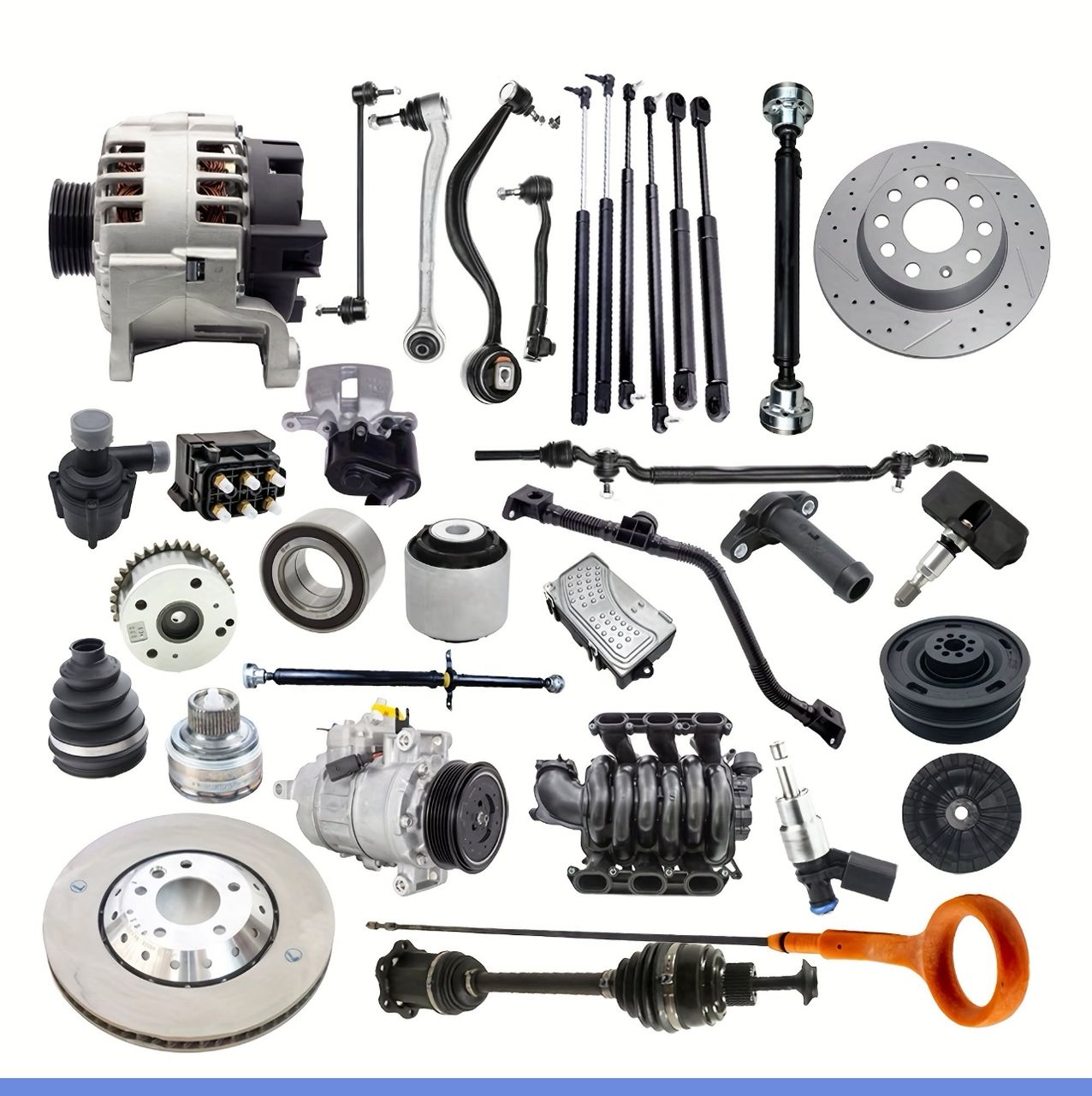 Auto parts warehouse staff