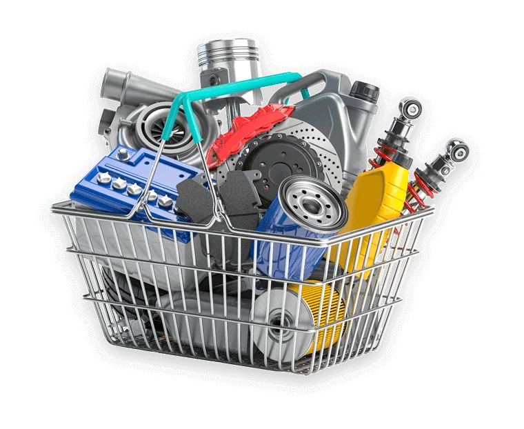 Shopping cart auto parts order